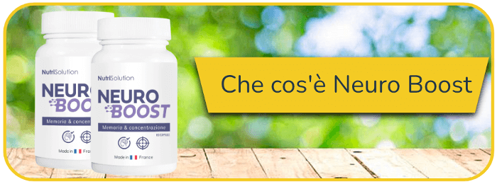 Cosa sono le capsule neuro boost