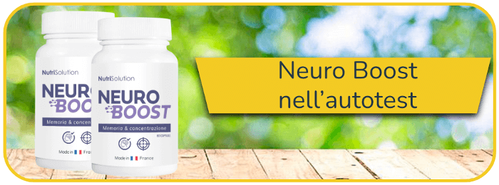 Neuro Boost nell autotest